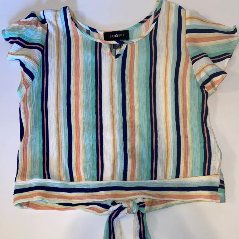 Amy Byer girls shirt size medium 10/12